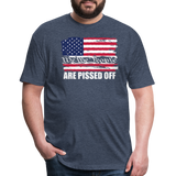 We The People... Are Pissed Off (White) - heather navy
