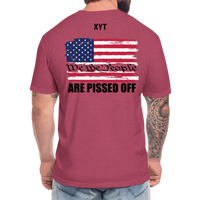We The People... Are Pissed Off (On Back Black) - heather burgundy
