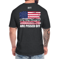 We The People... Are Pissed Off (On Back White) - heather black