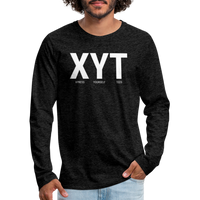 XYT Brand Premium Long Sleeve T-Shirt - charcoal grey