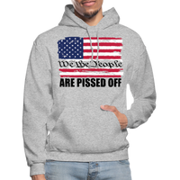 We The people... Are Pissed Off (Black) Hoodie - heather gray