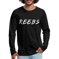 REBBS Premium Long Sleeve T-Shirt - charcoal grey