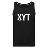 XYT Brand Premium Tank (White) - black