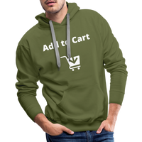 Add to Cart Premium Hoodie - olive green