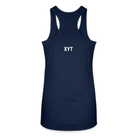 XYT Brand Women’s Tri-Blend Racerback Tank - navy