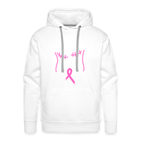 Breast Cancer Premium Hoodie - white