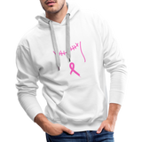 Breast Cancer Premium Hoodie - white