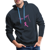 Breast Cancer Premium Hoodie - navy