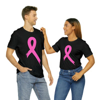 Cancer Pink Ribbon Tee  (Survivor on Back)