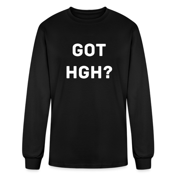 Got HGH? Men's Long Sleeve T-Shirt - black