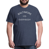 Baltimore vs Everybody - heather blue