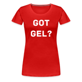 Got GEL? Woman's Premium T-Shirt - red