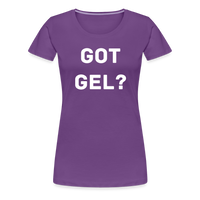 Got GEL? Woman's Premium T-Shirt - purple