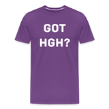 Got HGH? Premium T-Shirt - purple