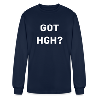 Got HGH? Men's Long Sleeve T-Shirt - navy