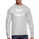 Got HGH? Men's Long Sleeve T-Shirt - heather gray