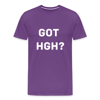 Got HGH? Premium T-Shirt - purple