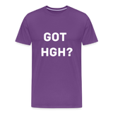 Got HGH? Premium T-Shirt - purple