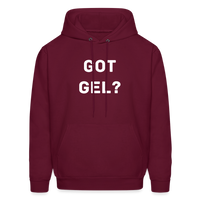 Got HGH? Men Hoddie - burgundy