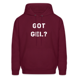 Got HGH? Men Hoddie - burgundy