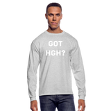 Got HGH? Men's Long Sleeve T-Shirt - heather gray