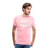Got HGH? Premium T-Shirt - pink