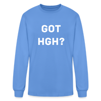 Got HGH? Men's Long Sleeve T-Shirt - carolina blue
