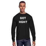 Got HGH? Men's Long Sleeve T-Shirt - black