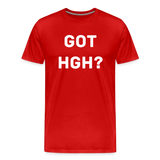 Got HGH? Premium T-Shirt - red