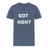 Got HGH? Premium T-Shirt - heather blue