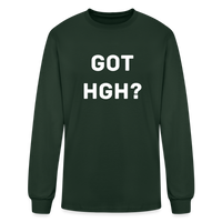 Got HGH? Men's Long Sleeve T-Shirt - forest green