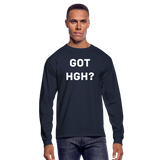 Got HGH? Men's Long Sleeve T-Shirt - navy
