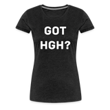 Got HGH? Woman's Premium T-Shirt - charcoal grey