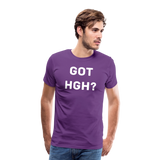 Got HGH? Premium T-Shirt - purple