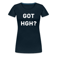 Got HGH? Woman's Premium T-Shirt - deep navy