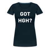 Got HGH? Woman's Premium T-Shirt - deep navy