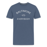 Baltimore vs Everybody - heather blue