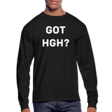Got HGH? Men's Long Sleeve T-Shirt - black