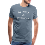 Detroit vs Everybody Premium T-Shirt - steel blue