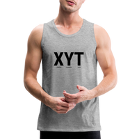 XYT Brand Premium Tank (Black) - heather gray