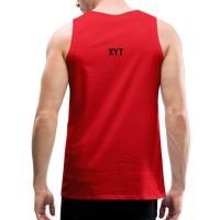 XYT Brand Premium Tank (Black) - red
