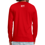 FAFO Premium Long Sleeve (White) - red