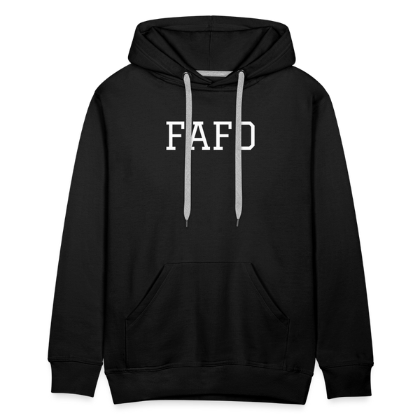 FAFO Premium Hoodie (White) - black