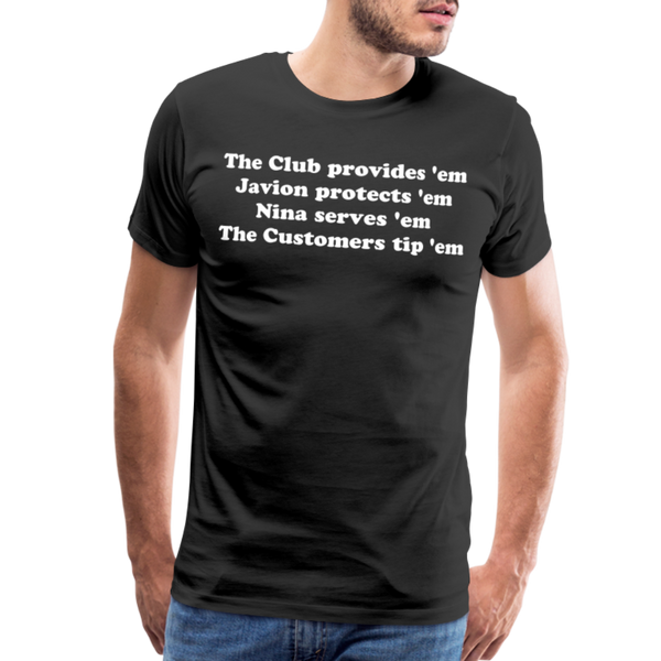 Customers Tip T-Shirt (Promo) - black