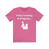 Adult - Potty Training in Progress Tee