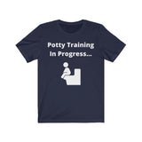 Adult - Potty Training in Progress Tee