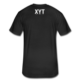 XYT Brand Fitted Cotton/Poly T-Shirt - black