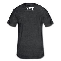 XYT Brand Fitted Cotton/Poly T-Shirt - heather black