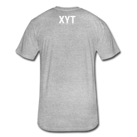 XYT Brand Fitted Cotton/Poly T-Shirt - heather gray