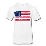 American Flag - Color - white